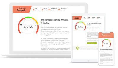 cerascreen ergebnis omega3 test