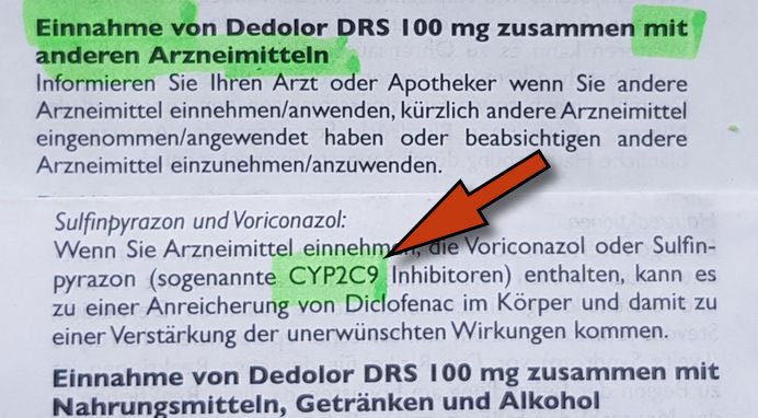 cbd cyp2c9 leberenzym wechselwirkung