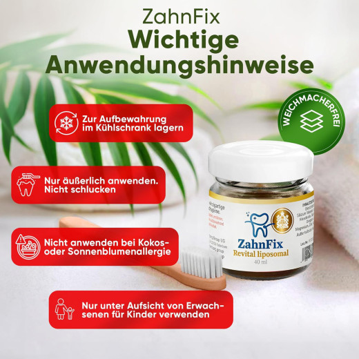 ZahnFIX Revital Liposomal für Menschen 40ml