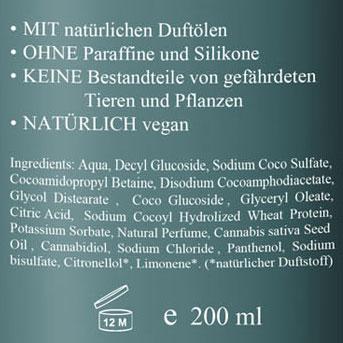 CBD Haarwäsche & Dusche 200ml