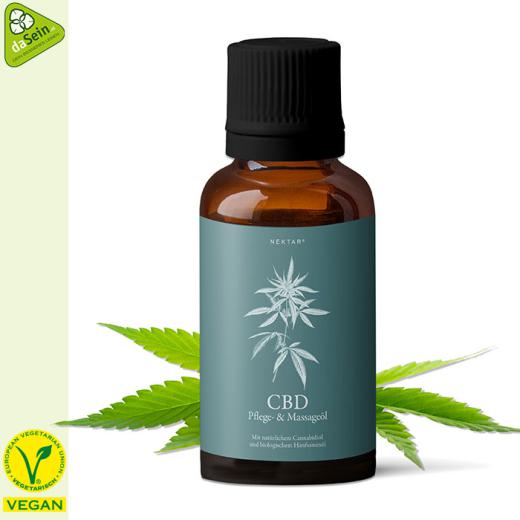 CBD Pflege- & Massageöl 100ml
