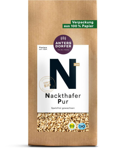 Nackthafer pur Bio 1kg keimfähig