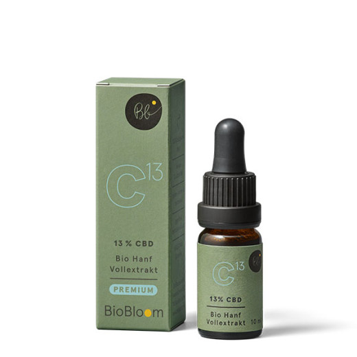 13 % Bio CBD Öl Hanfextrakt 10ml C13 Premium