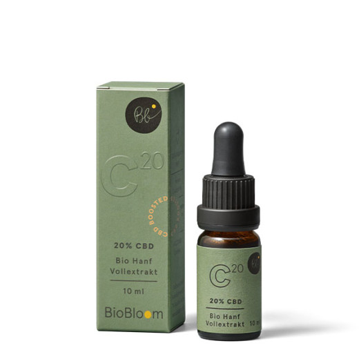 20 % Bio CBD Öl Hanfextrakt 10ml C20 Boosted