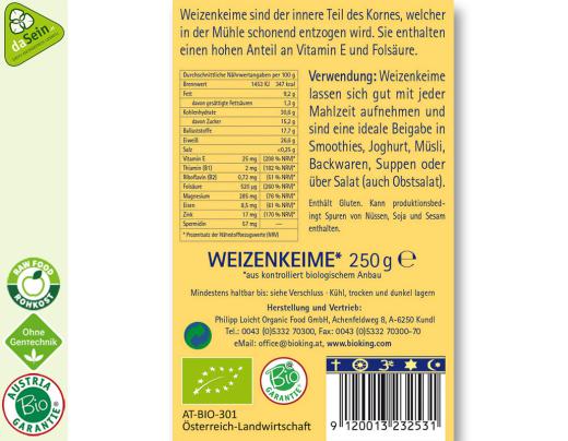 Weizenkeime 250g