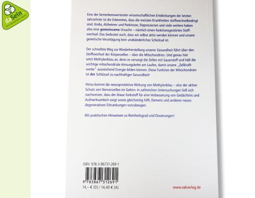 Methylenblau Buch von Mark Sloan