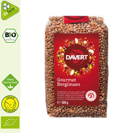 Gourmet Berglinsen 500g Bio