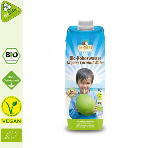 Kokoswasser Premium Bio 1L