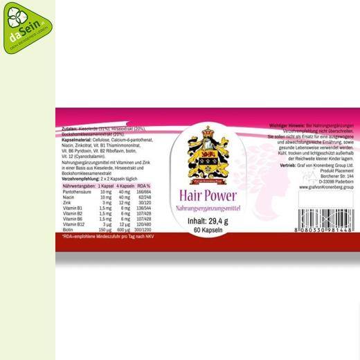 Hair Power Kur Bockshornklee 60 Kapseln