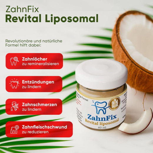 ZahnFIX Revital Liposomal für Menschen 40ml