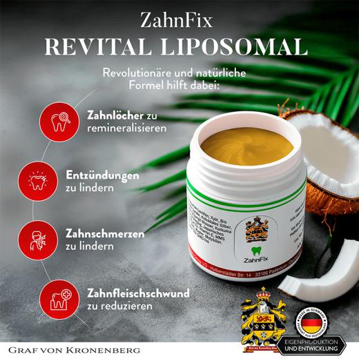 ZahnFIX Revital Liposomal für Menschen 40ml