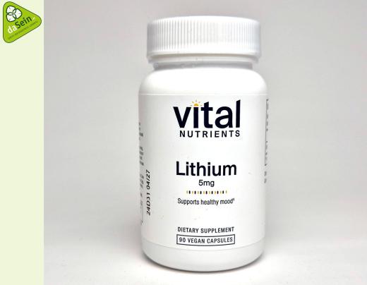 Lithium Orotat 5mg 90 Kapseln