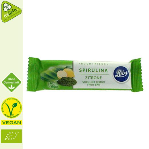 Spirulina Zitrone 40g Fruchtriegel