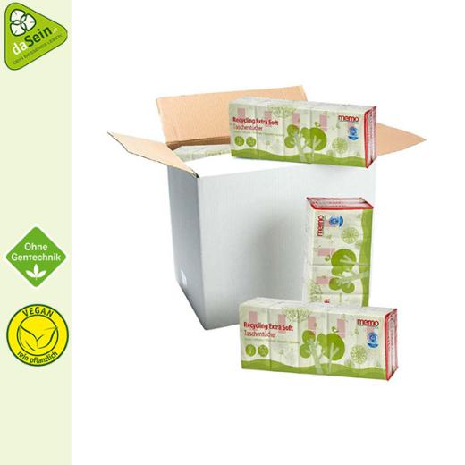 Taschentücher Recycling 4-lag. 15 Pkg.