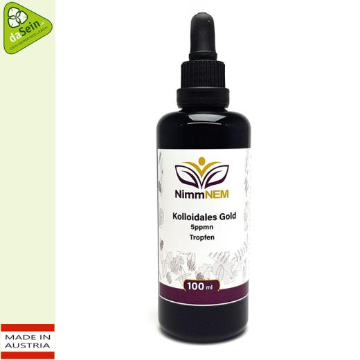 Kolloidales Gold 5ppm 100ml
