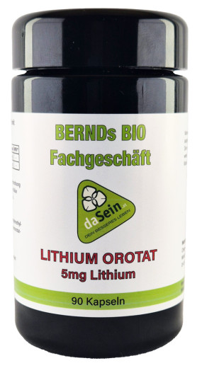 Lithium Orotat 1mg 90 Kapseln