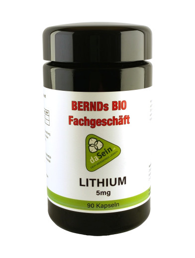 Lithium Orotat 5mg 90 Kapseln
