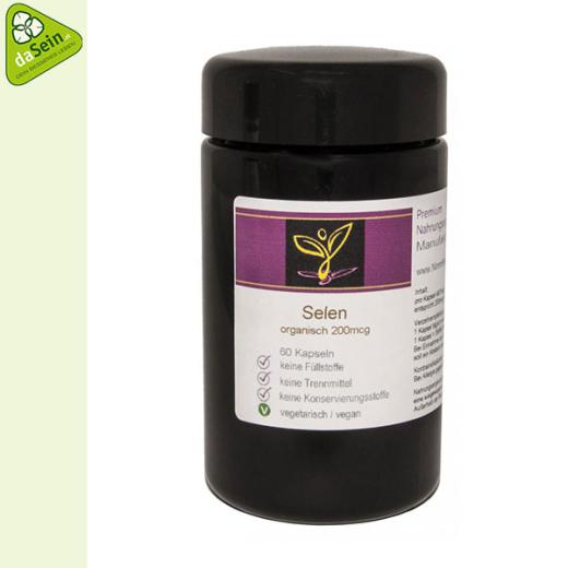 Selen organisch 200mcg 60 Kapseln