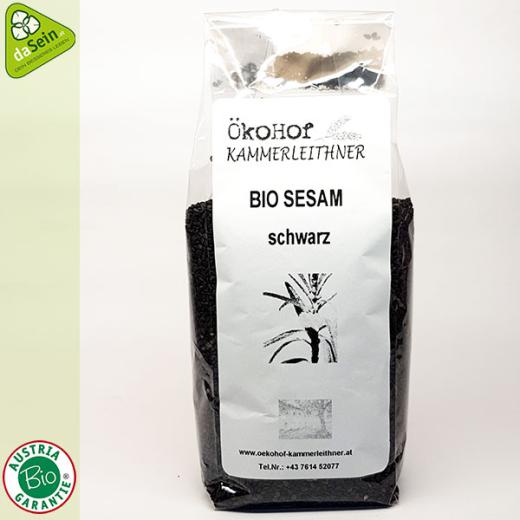 Sesam schwarz 250g Bio