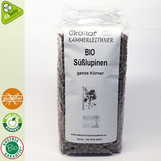 Süßlupinen 5kg ganz Bio keimfähig