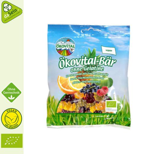 Ökovital-Bär ohne Gelatine 80g Bio