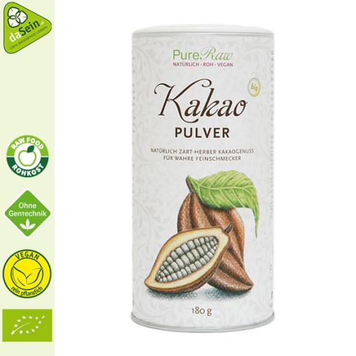 Kakao Pulver 180g Sorte: Criollo - Rohkostqualität