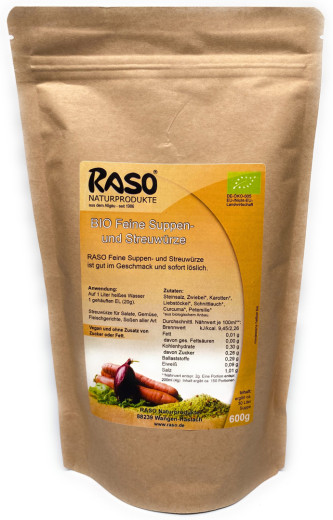 Suppen- und Streuwürze 600g Bio