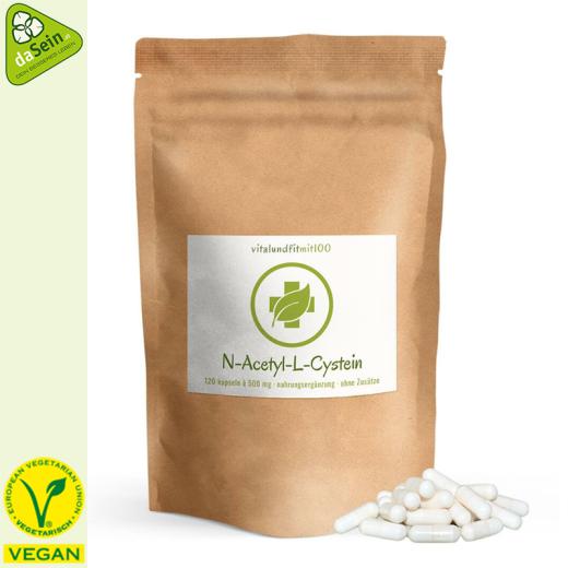 N-Acetyl-L-Cystein 120 Kapseln je 500mg
