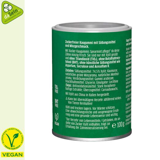 Kaugummi Xylit 100g Spearmint