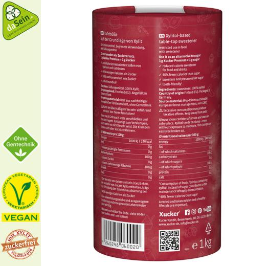 Xucker Premium 1kg aus Xylit