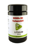 Lithium Orotat 20mg hochdosiert 90 Kapseln