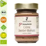 Brotaufstrich Crème Zwiebel-Walnuss 190g Bio