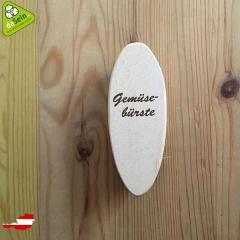 Gemüseputzbürste mit Naturfasern