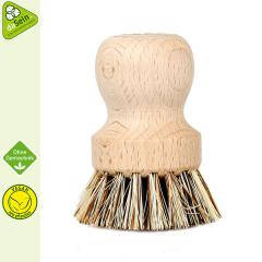 Topfbürste mit Holzkörper