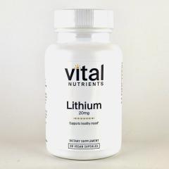 Lithium Orotat 20mg hochdosiert 90 Kapseln