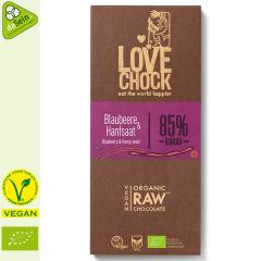 Lovechock Blaubeere & Hanfsaat 70g Bio