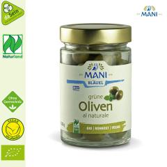 Mani® grüne Oliven 205g Bio al naturale
