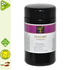 Vitamin D3 + K2 + Magnesium 90 Kapseln vegan