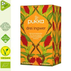 Drei Ingwer - 20 Beutel - Bio-Tee
