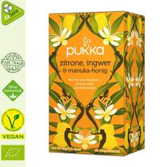 Zitrone, Ingwer & Manuka-Honig - 20 Beutel - Bio-Tee