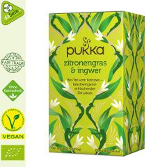 Zitronengras & Ingwer - 20 Beutel - Bio-Tee