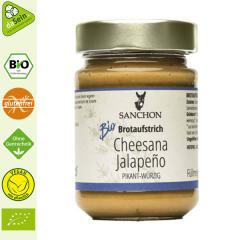 Brotaufstrich Cheesana Jalapeño 170g Bio