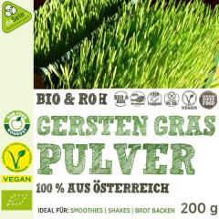 Gerstengras bio&roh 200g original