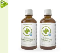 Eins Eins Set - Chlordioxid (Aquapur Ersatz) 2x100ml