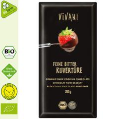 feine Bitter-Kuvertüre 200g Bio