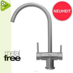 ARLES Edelstahl 3in1 Wasserhahn